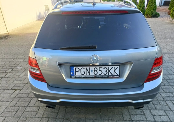 Mercedes-Benz Klasa C cena 69900 przebieg: 224400, rok produkcji 2013 z Żuromin małe 172
